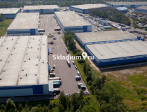 Вид территории. Мезонин Логистический парк Климовск Подольск, Коммунальная ул, 23А, 20 689 м2 фото 3